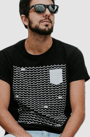 Contrast Printed T-Shirt